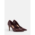 thumbnail image 2 of Free Assembly Women's Faux Leather Pointed Toe Pumps, 2 of 5