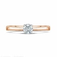 thumbnail image 3 of 1.00 ct Round Cut Solitaire Engagement Ring 18K White Gold Plated Promise Ring Wedding Jewelry Valentine Gift for Her , Anniversary Ring , Wedding Ring, 3 of 3