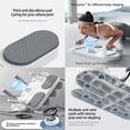 thumbnail image 3 of 3-in-1 Push-Up Board & Resistance Band Trainer, Non-Slip Home Gym Equipment for Chest Shoulder Arm Core Workouts(XX), 3 of 6