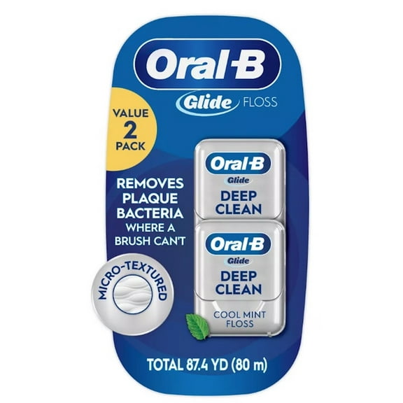Oral-B Glide Deep Clean Floss Cool Mint (Pack of 10)