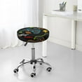 thumbnail image 7 of Lsque Play Game3 Round Bar chair cushion covers Velvet Fabric Premium Comfort Protects from Scratches and Stains for 14-17 Inch Chair- 14 inch, 7 of 7