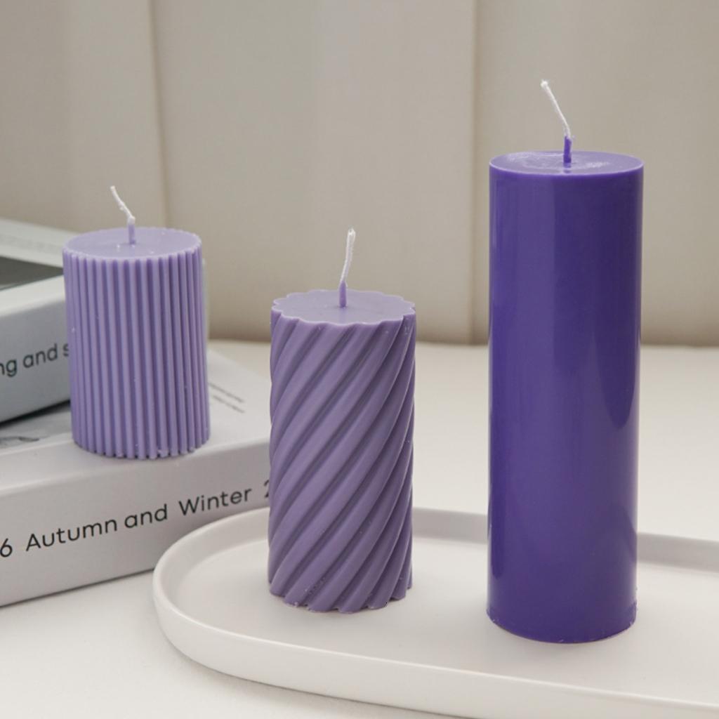 Handmade Candle Plastic Mold Candle Making Supplies Party Gift Candle Mold