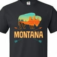 thumbnail image 4 of Inktastic Montana Gift Buffalo Silhouette T-Shirt, 4 of 5