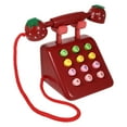 thumbnail image 2 of 1PC Simulation Wooden Telephone Plaything Kids Toy Parentchild Interaction Toy, 2 of 8