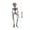 P, variant on WEGFTDUOP Halloween Decoration Printed Skeleton Human Joints Movable Children Halloween Toys Fridge Magnets Halloween Indoor Outdoor Decoration