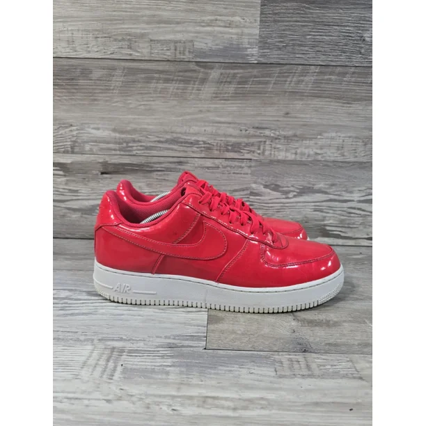 Ni - ke Ni - ke Air Force 1 '07 LV8 UV Siren Red Mens Size 11.5 Athletic Running Shoes