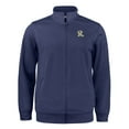 thumbnail image 2 of Unisex Cutter & Buck Navy Frisco RoughRiders Clique Lift Eco Performance Full-Zip Jacket, 2 of 3