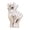 Silver, variant on Ruanlalo Love Gesture Single Hand Statue Ceramic Heart Hand Sculpture Golden Silver Table Ornament for Living Room Bedroom Bookshelf Desktop Decor