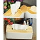 thumbnail image 2 of Caja de pañuelos de madera, dispensador de pañuelos 21x13x10cm, Práctica Caja de Pañuelos, Caja Rectangular para Pañuelos Estándar, 2 of 5