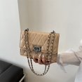 thumbnail image 3 of Bolso pequeño con bordado de diamantes, bolso de mensajero femenino de moda con temperamento de bloqueo, bolso de mensajero femenino de primavera 2025., 3 of 5
