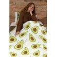 thumbnail image 6 of Yibo Watermelon Cartoon Fruit Pattern Blanket Flannel Soft and Comfortable Anti-static Bed Sofa Blanket, 6 of 7