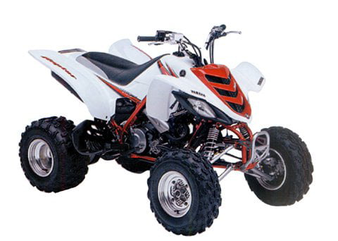 Details about   Licensed Toy Yamaha Raptor 660R White ATV Model 1:12 Scale 4 Wheel Model 