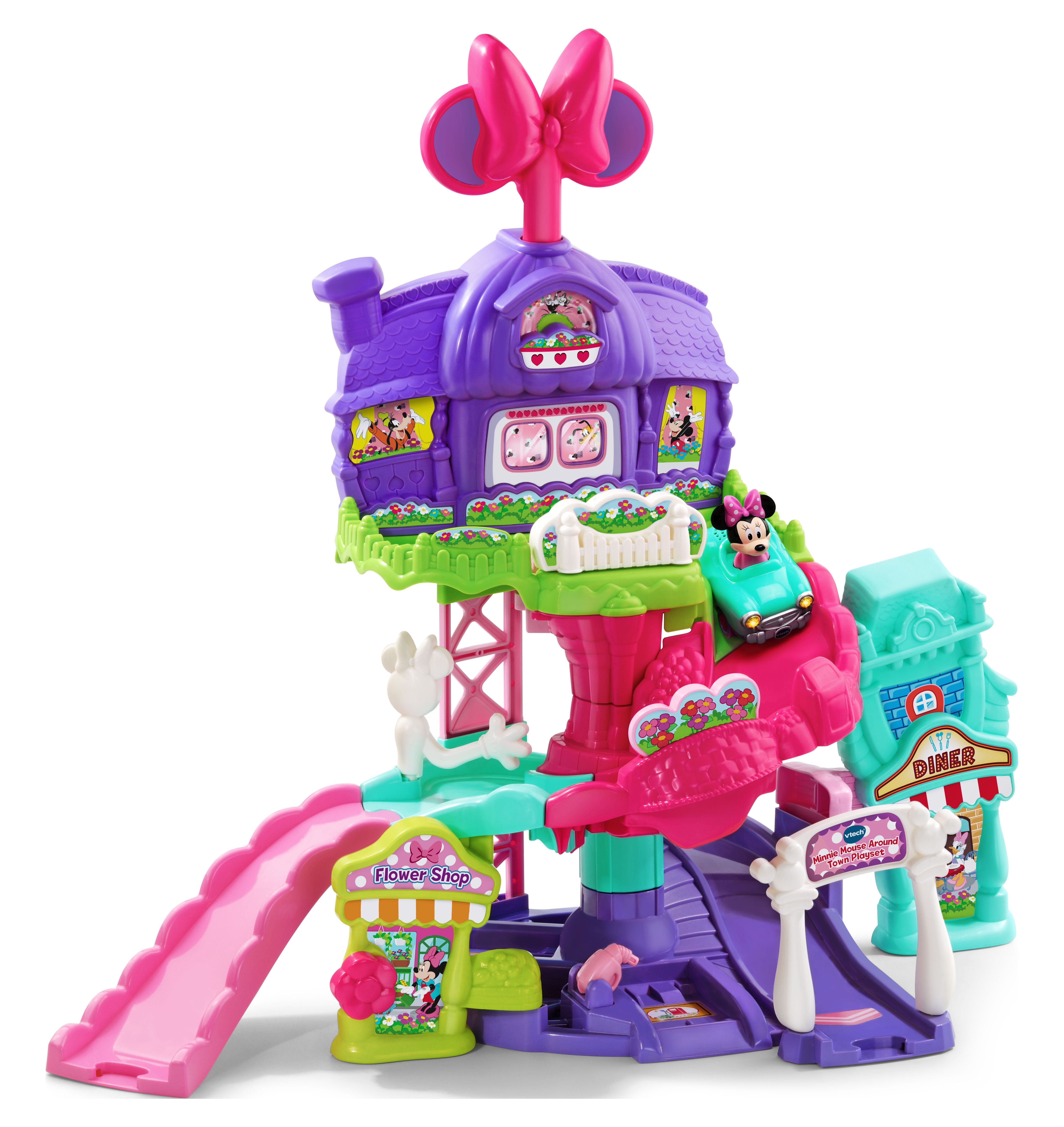 Playset Disney Store Casa Minnie Mouse y sus Amigos