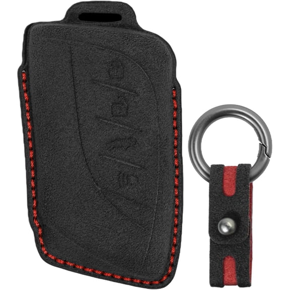 Key Fob Cover Compatible with Lexus ES NX RX GX UX TX Series ES350 NX350 RX350 RX350h RX450h GX460 2018-2026 Keychain Case Holder Protector,Black