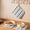 Gray, variant on Orange Grey Striped Pot Holders for Kitchen Heatproof Potholder, 3 Pack Geometric Vertical Stripes White Hot Pads Multipurpose Oven Pads Cloth Potholders Trivet for Cooking Baking