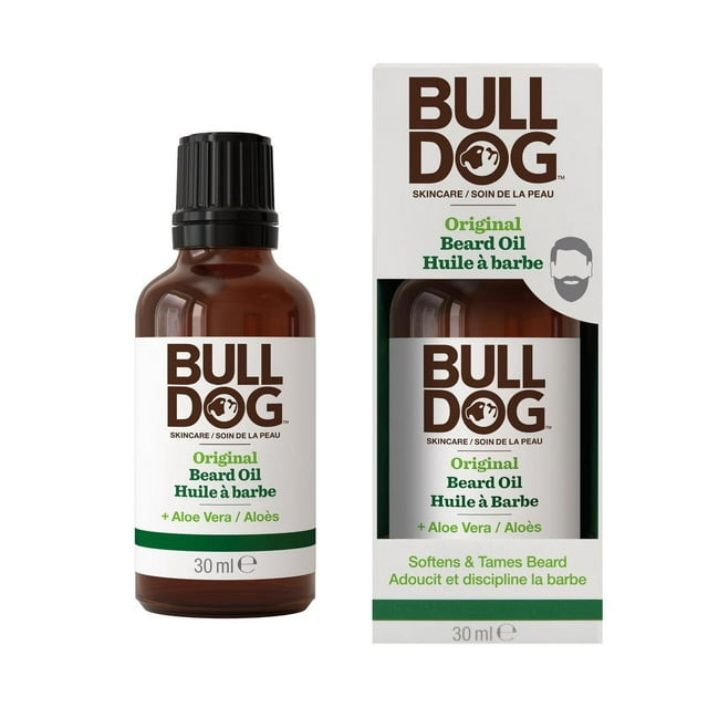 Bulldog Soins de la Peau pour Hommes Huile à Barbe Original