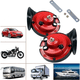 thumbnail image 1 of Juego de 2 bocinas para coche, bocina doble impermeable de 12 V, utilizada para camiones, trenes y barcos, bocinas eléctricas para coches, motocicletas, componentes electrónicos, 1 of 5