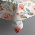 thumbnail image 6 of Pioneer Flower Floral Print Pattern Rectangle Tablecloth 60"x120",Waterproof Polyester Rectangle Table Cloth, Wipeable Spillproof Polyester Tablecloth for Dining, Camping, Indoor and Outdoor, 6 of 6