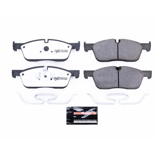 Power Stop Brake Pad Z36-1838A Z36 Extreme; FMSI Number D1838A; Carbon-Ceramic; Set Of 4; With Hardware