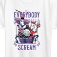 thumbnail image 3 of The Nightmare Before Christmas - Everybody Scream - Women's Short Sleeve Graphic T-Shirt, 3 of 5