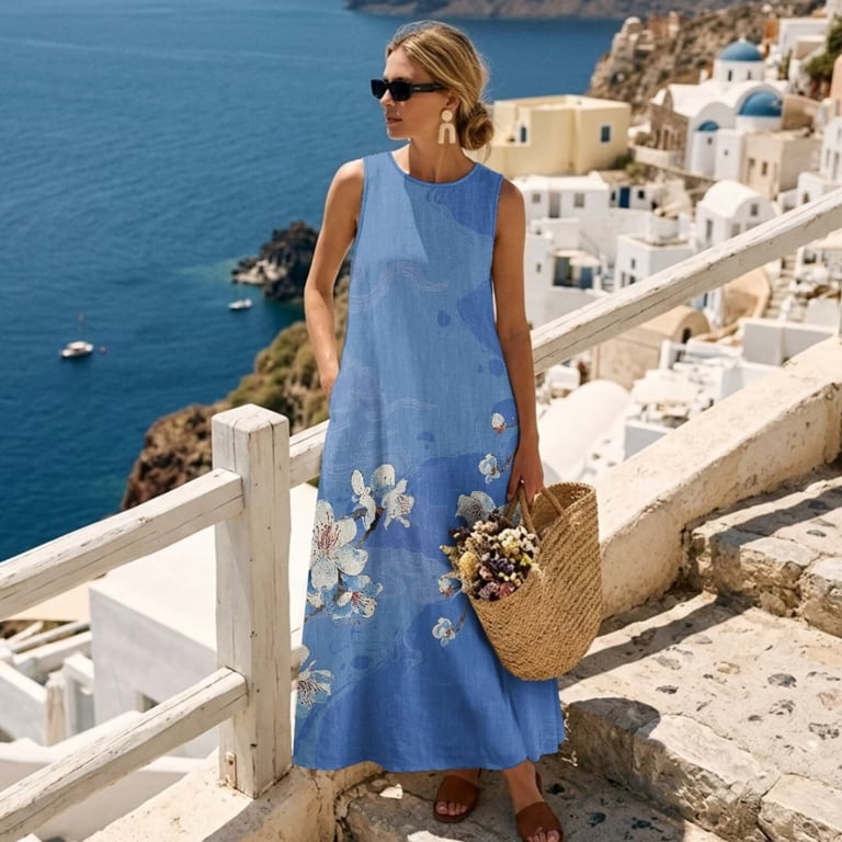 denim dress women deals Blue Meli Women's Waisted Lightweight 3/4 Sleeve Maxi Shirt Dress - Size 0 Size:CHILD-12 SID-JMD16206 A midi moment ✨⁠ 61.75 Extra Tall Dress