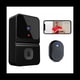 thumbnail image 2 of Timbres de Puerta con VíDeo Inteligente Timbre con VíDeo WiFi InaláMbrico con CáMara Timbre de Seguridad Inteligente DeteccióN de Movimiento PIR, 2 of 5