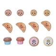 thumbnail image 4 of Teamson Kids Jolly Pals Bakery Stand Playset, 12-Pc Pretend Pastry Set, 4 of 11