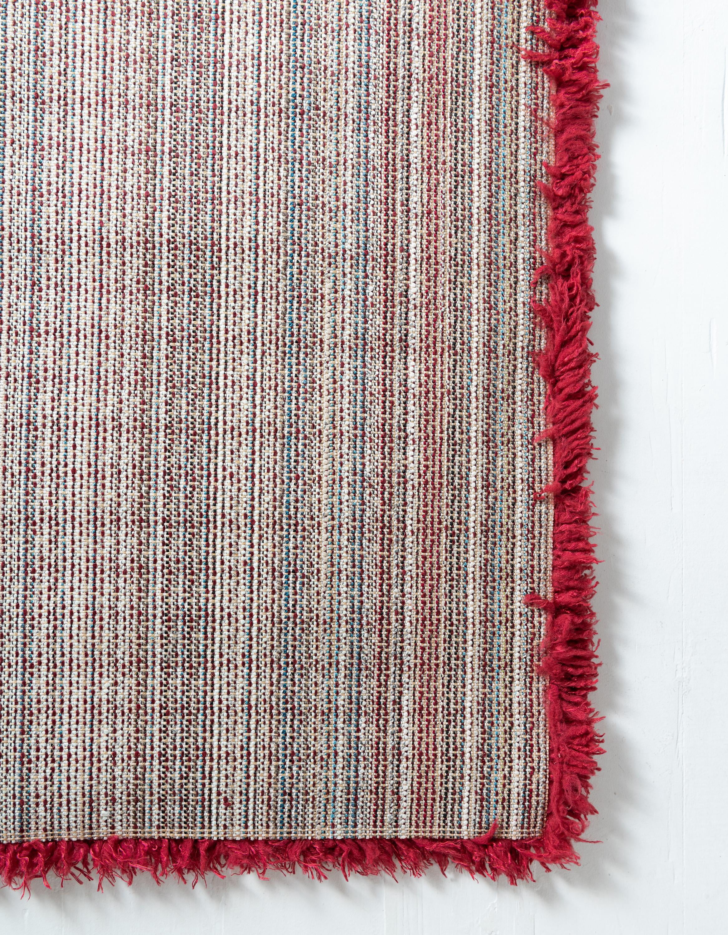 Unique Loom Marilyn Monroe Opulence Shag Collection Area Rug - (5' 1" x 8' Rectangle Lipstick)