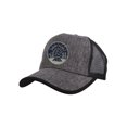 thumbnail image 2 of Top Headwear Chapeau de Camionneur Réglable en Paille Happy Place - Gris/noir, 2 of 2
