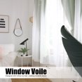 thumbnail image 4 of Rideau, Rideaux Respirants, Voile Ajouré, pour Salon Chambre Vert, 4 of 8