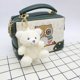 thumbnail image 1 of Llavero con forma de oso de peluche rizado de dibujos animados, colgante para bolso, carcasa creativa para teléfono móvil, accesorios de joyería, muñeca, 1 of 6