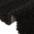 thumbnail image 7 of Unique Loom Solid Shag Collection Area Rug (9' x 12' Rectangle Jet Black), 7 of 7