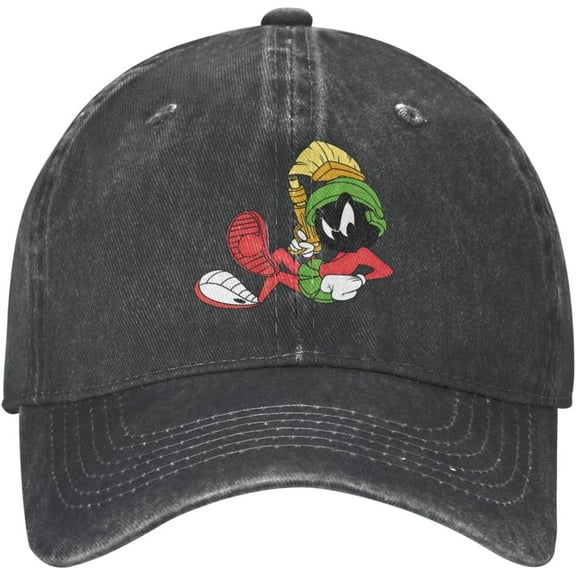 Marvin The Cartoon Martian Alien Baseball Cap Casquette for Men Women Adjustable Trucker Hat Baseball Hat Casual Sun Hat Black 2025 new model