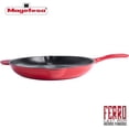 thumbnail image 5 of Poêle en Fonte MAGEFESA Ferro, Rétention et Distribution de Chaleur Optimales, pour Tous les Types de Plaques de Cuisson, Induction, Compatible Four, Économie d'Énergie, Nettoyage Facile, Longue Durabilité (Poêle Rouge, 12.2”), 5 of 5