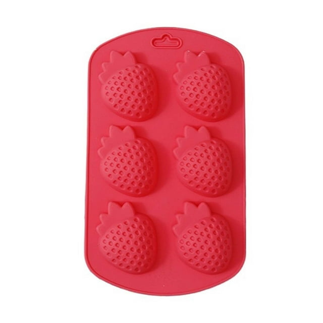Molde de silicona para animales pequeños Molde de fruta creativa casera de bricolaje Molde de silicona para galletas de chocolate de caramelo qq