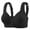 Black, variant on Bras Women Front Closure Bras Adjustable Straps Bras Wireless Everyday Bra Support Bras for Women