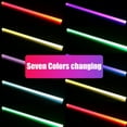 thumbnail image 4 of RGB 7/10 colores que cambian la espada iluminada Espada de luz expandible recargable de metal con sonido Cosplay juguete niños Halloween regalo de Navidad, 4 of 8