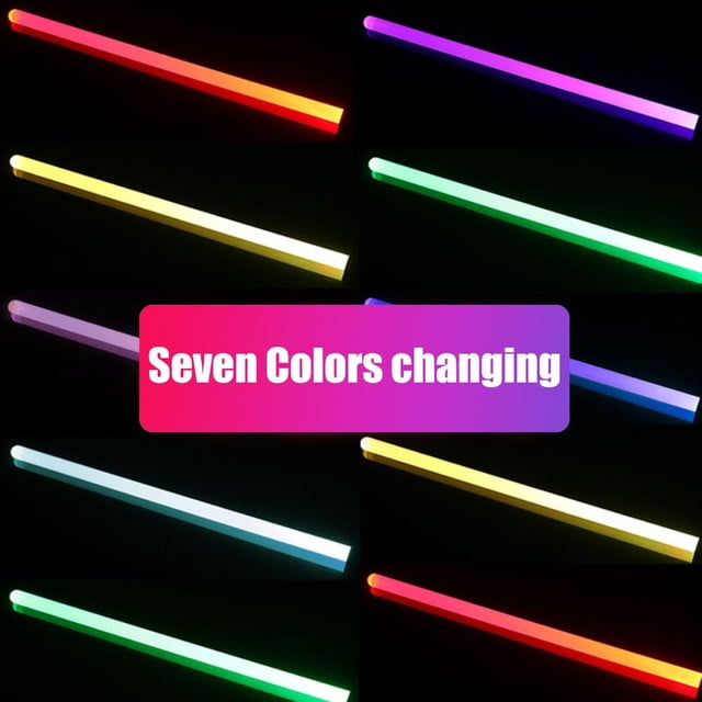 RGB 7/10 Colors Changing Light Up Sword Metal Rechargeable Expandable Light Sword With Sound Cosplay Toy Kids Halloween Christmas Gift