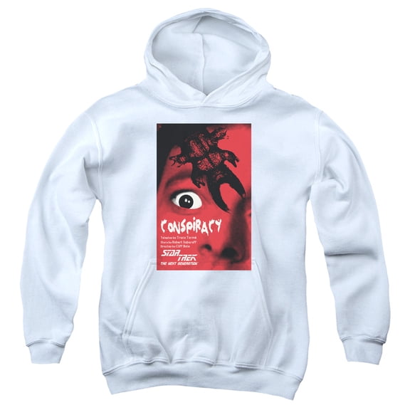 Star Trek - Tng Season 1 Episode 25 - Youth Hooded Sweatshirt - X-Large