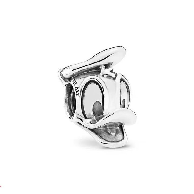 Encantador Mickey Minnie/Alice En El País De Las Maravillas/Cenicienta Y Colección De Globos Colgante De Cuentas De Encanto (Pulsera Ajustado) DIY Plateado Joyería De Plata S925