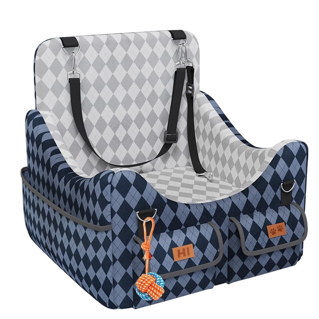 Asiento de coche para perros COZEER de espuma viscoelástica para perros pequeños y medianos