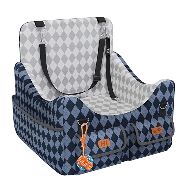Asiento de coche para perros COZEER de espuma viscoelástica para perros pequeños y medianos