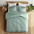 thumbnail image 4 of Regency Heights Comforter Sets Twin/Twin-XL, 2 Piece Soft Bedding Sets, Sage Green Comforter Bed Set with Pillow Shams, 4 of 9