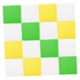 thumbnail image 1 of de juego de espuma Tapetes de yoga de rompecabezas de bebé de EVA de juguete para con bordes Fácil de cortar Amarillo Verde Blanco16 Zulema Alfombras de juego de espuma, 1 of 4