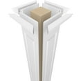 thumbnail image 3 of Ekena Millwork 10"W x 10'H Premium Square Non-Tapered Raised Panel PVC Endura-Craft Column Wrap Kit, Tuscan Capital & Base, 3 of 9
