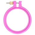thumbnail image 2 of Colorful   Stitch Embroidery Circle, Plastic   Stitch   Stitch Embroidery Circle Hoop Ring  For Sewing For Stitching For Household For DIY, 2 of 8