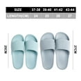 thumbnail image 2 of Women Men Soft Slides,Slippers Bath Pool Gym Indoor & Outdoor, 2 of 5