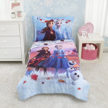 Disney Frozen 2 Magical Journey 4 Piece Toddler Bed Set