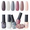Gellen Cat Eye Gel Nail Polish Kit for Adults, 6 Colors Macaron Set