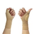 thumbnail image 3 of Sportteer Thumb Protector 2 Pairs Thumb Wrist Support Braces Breathable Super Soft High Elastic Wear Resistant Compression Wrist Support Elastic Thumb Brace, 3 of 8